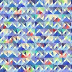 Abstract mosaic background made of colorful arrows N50