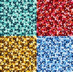 colorful seamless circles pattern N2