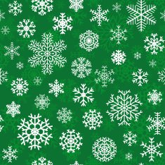 Christmas seamless pattern from snowflakes N34