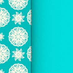 Vintage card with snowflakes N2