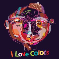 colorful imaginative kid portrait N2