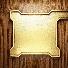 golden and wood background N160