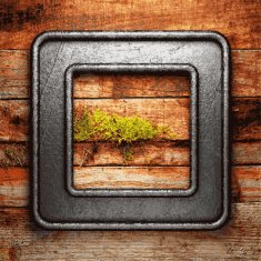 metal and wood background N514