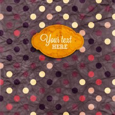 Vintage Label Retro Paper N6