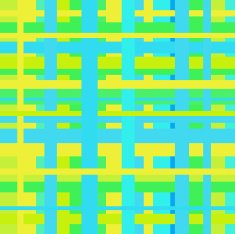 Seamless green geometrical linear pattern