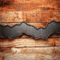 metal and wood background N520