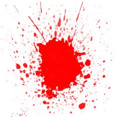 watercolor splashes on white background N15