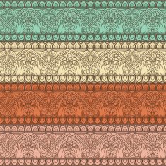retro striped color pattern