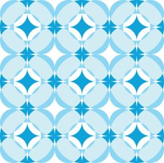 Seamless Blue Geometry Pattern Background