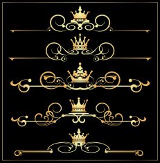 Decorative Elements Old Style - set 17