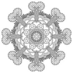 Circle ornament N49