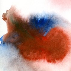 Abstract hand drawn watercolor background N44