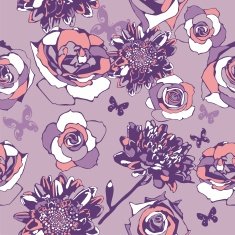 Floral seamless texture N36
