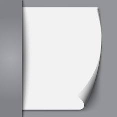 Empty paper sheet Vector N2