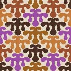 Vintage background with decorative retro ornament N2