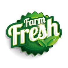 farm fresh label N7