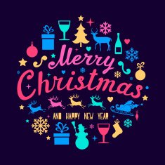 Christmas and New Year's Greeting Card N16