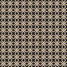 Seamless Interweaving Square Pattern Background