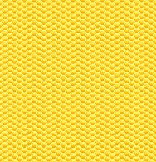 Seamless glossy yellow honeycomb pattern Sweet background