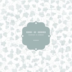 vector sylver ivy textile texture frame seamless pattern background