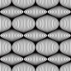 Lined balls seamless pattern