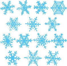 Snowflake doodles N2