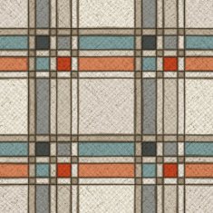 seamless retro fabric swatch with lines