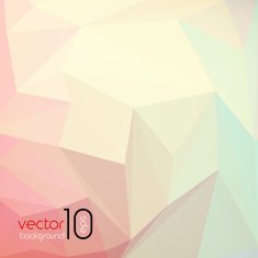 Abstract geometric polygonal shiny background N18