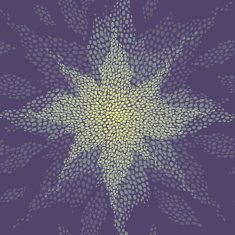 Seamless pattern with a shining star N2