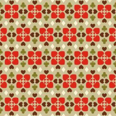 Seamless background with card suits N4