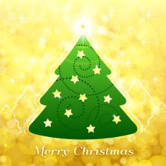christmas tree greeting N2