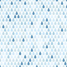 Seamless background with blue rain drops N2