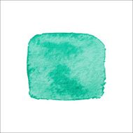 Green Square Watercolor Banner Abstract Vector Background