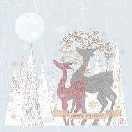 Holiday Reindeer N2