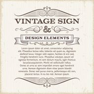 Vintage Sign N4