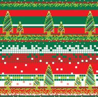 Christmas Pixels Effect
