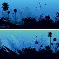 Blue summer backgrounds N2