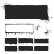 Grunge Frames Set N4