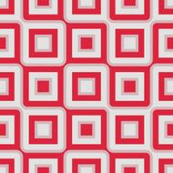 red modern pattern on white paper