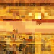abstract yellow check pattern background N5