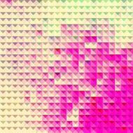 abstract pink mosaic pattern background