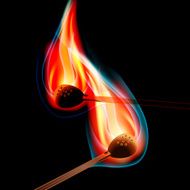 vector of match in burn N2