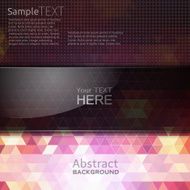 Multicolored mosaic background N141