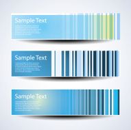 Three Abstract Header Designs N14