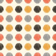 seamless circle dots pattern N15