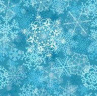 Christmas seamless pattern with snowflakes N7