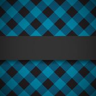 Blue tilted lumberjack plaid pattern