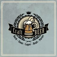 Retro Styled Beer Label N29