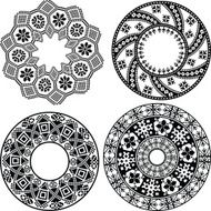 ancient pattern Vector illustration N121