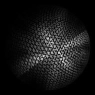abstract black and white pattern background for design N4